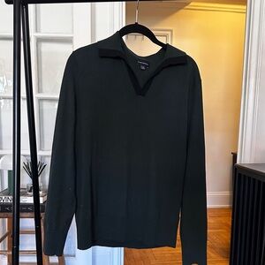 Club Monaco sweater polo sizes XS green